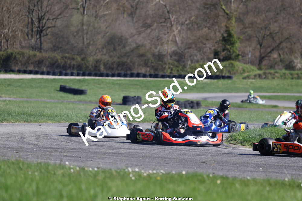 29 & 30/03/2025 : 2ème manche du Championnat du Sud au circuit d’Aigues-Vives (photos Stéphane Agnus) 2025 — karting