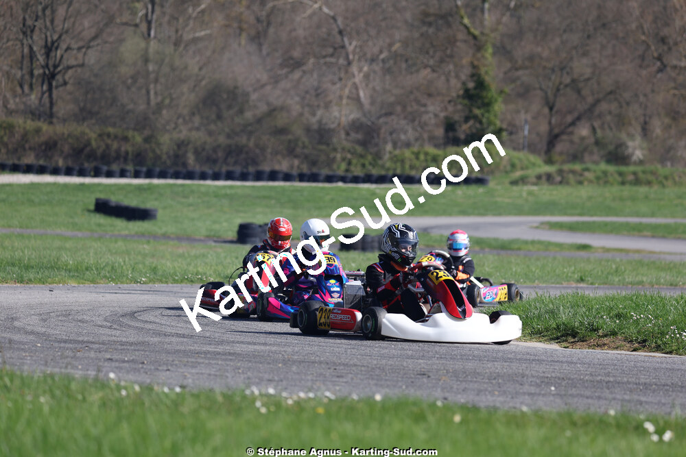29 & 30/03/2025 : 2ème manche du Championnat du Sud au circuit d’Aigues-Vives (photos Stéphane Agnus) 2025 — karting