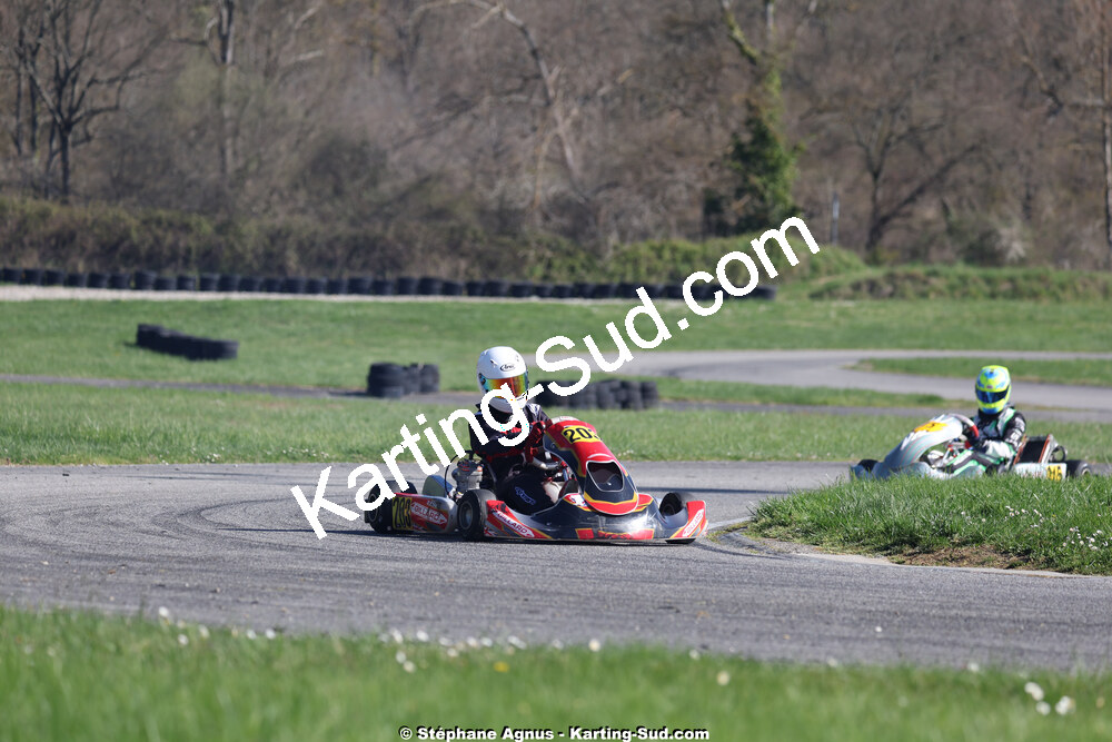29 & 30/03/2025 : 2ème manche du Championnat du Sud au circuit d’Aigues-Vives (photos Stéphane Agnus) 2025 — karting