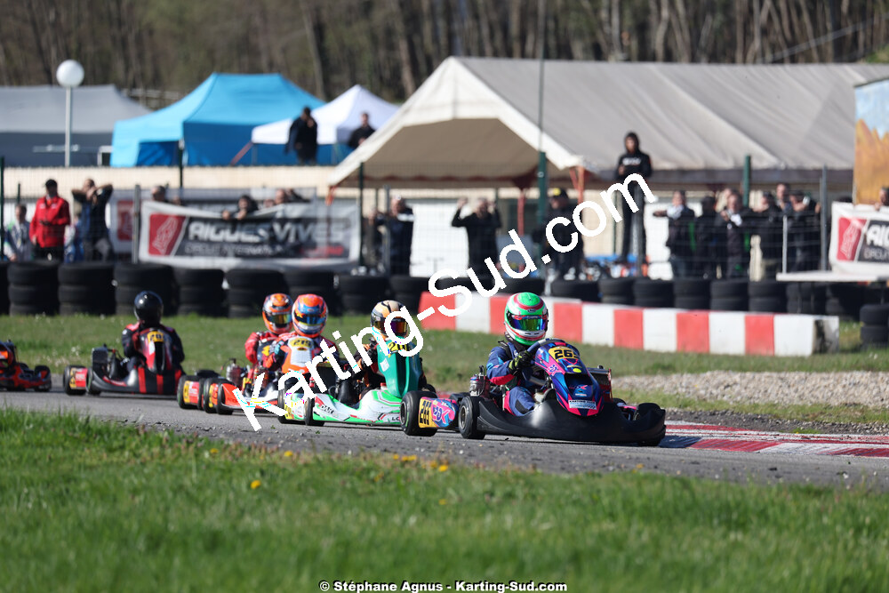 29 & 30/03/2025 : 2ème manche du Championnat du Sud au circuit d’Aigues-Vives (photos Stéphane Agnus) 2025 — karting