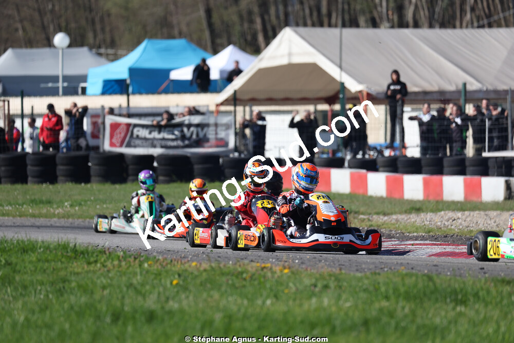 29 & 30/03/2025 : 2ème manche du Championnat du Sud au circuit d’Aigues-Vives (photos Stéphane Agnus) 2025 — karting