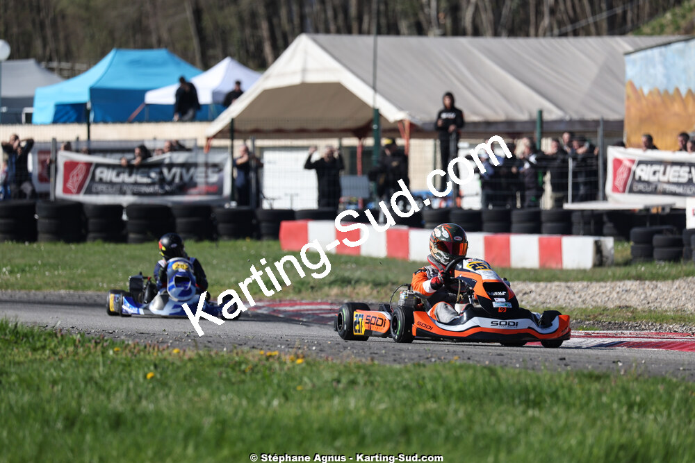 29 & 30/03/2025 : 2ème manche du Championnat du Sud au circuit d’Aigues-Vives (photos Stéphane Agnus) 2025 — karting