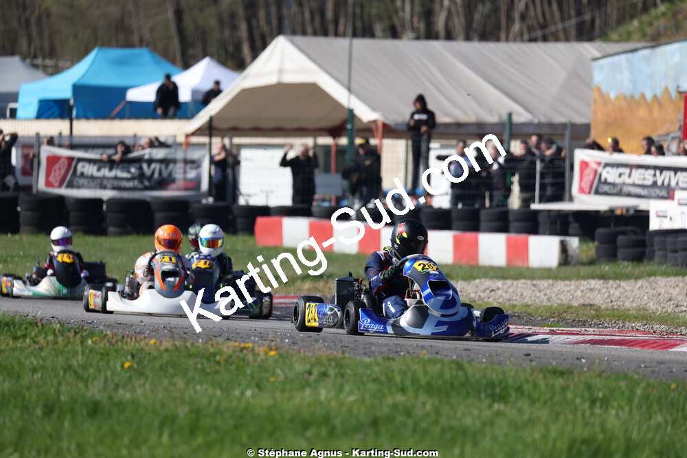 29 & 30/03/2025 : 2ème manche du Championnat du Sud au circuit d’Aigues-Vives (photos Stéphane Agnus) 2025 — karting