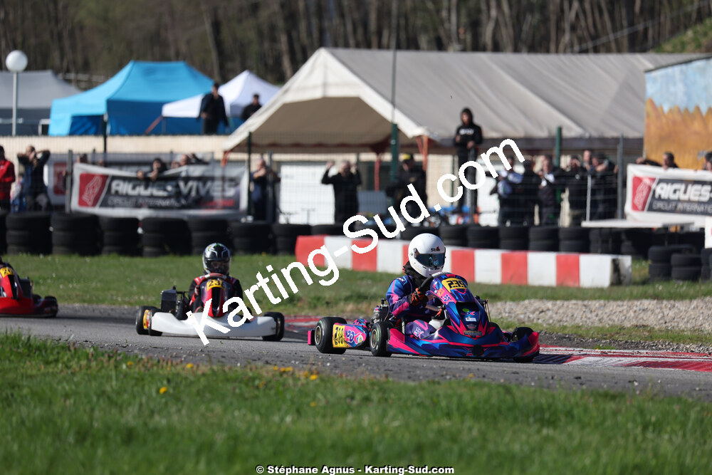 29 & 30/03/2025 : 2ème manche du Championnat du Sud au circuit d’Aigues-Vives (photos Stéphane Agnus) 2025 — karting