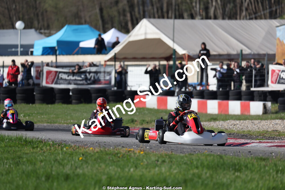 29 & 30/03/2025 : 2ème manche du Championnat du Sud au circuit d’Aigues-Vives (photos Stéphane Agnus) 2025 — karting
