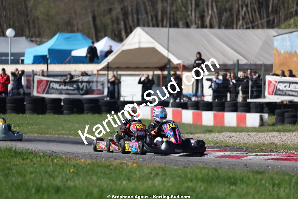 29 & 30/03/2025 : 2ème manche du Championnat du Sud au circuit d’Aigues-Vives (photos Stéphane Agnus) 2025 — karting