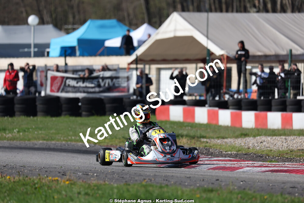 29 & 30/03/2025 : 2ème manche du Championnat du Sud au circuit d’Aigues-Vives (photos Stéphane Agnus) 2025 — karting