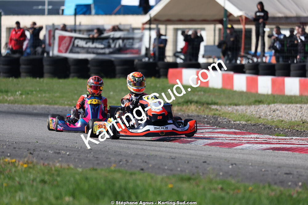 29 & 30/03/2025 : 2ème manche du Championnat du Sud au circuit d’Aigues-Vives (photos Stéphane Agnus) 2025 — karting