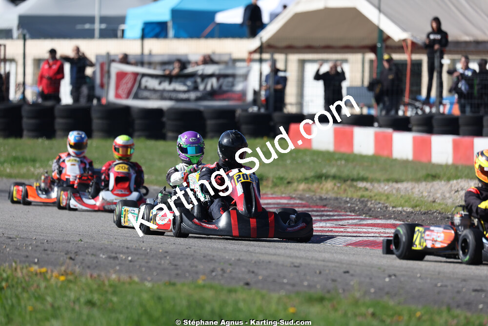 29 & 30/03/2025 : 2ème manche du Championnat du Sud au circuit d’Aigues-Vives (photos Stéphane Agnus) 2025 — karting