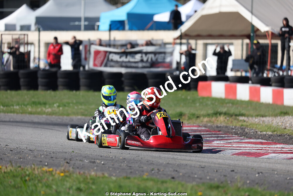 29 & 30/03/2025 : 2ème manche du Championnat du Sud au circuit d’Aigues-Vives (photos Stéphane Agnus) 2025 — karting