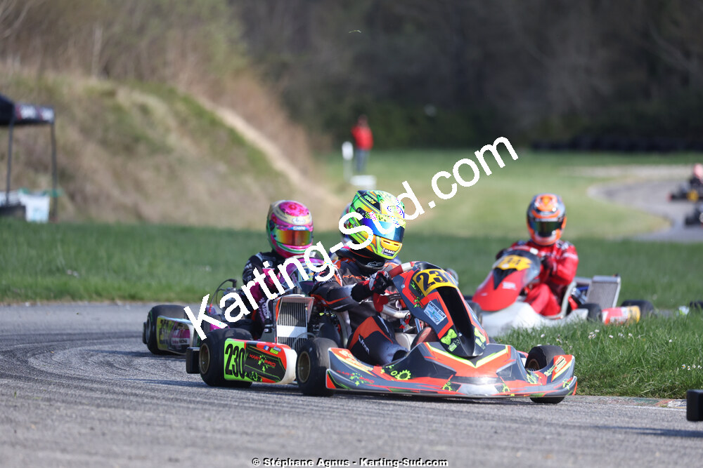 29 & 30/03/2025 : 2ème manche du Championnat du Sud au circuit d’Aigues-Vives (photos Stéphane Agnus) 2025 — karting