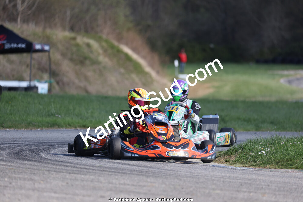 29 & 30/03/2025 : 2ème manche du Championnat du Sud au circuit d’Aigues-Vives (photos Stéphane Agnus) 2025 — karting