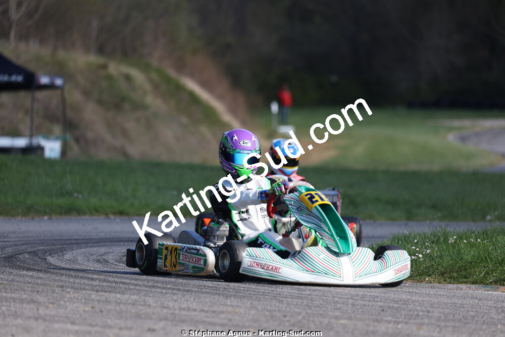 29 & 30/03/2025 : 2ème manche du Championnat du Sud au circuit d’Aigues-Vives (photos Stéphane Agnus) 2025 — karting
