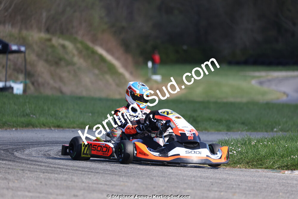 29 & 30/03/2025 : 2ème manche du Championnat du Sud au circuit d’Aigues-Vives (photos Stéphane Agnus) 2025 — karting
