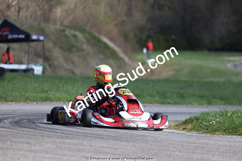 29 & 30/03/2025 : 2ème manche du Championnat du Sud au circuit d’Aigues-Vives (photos Stéphane Agnus) 2025 — karting