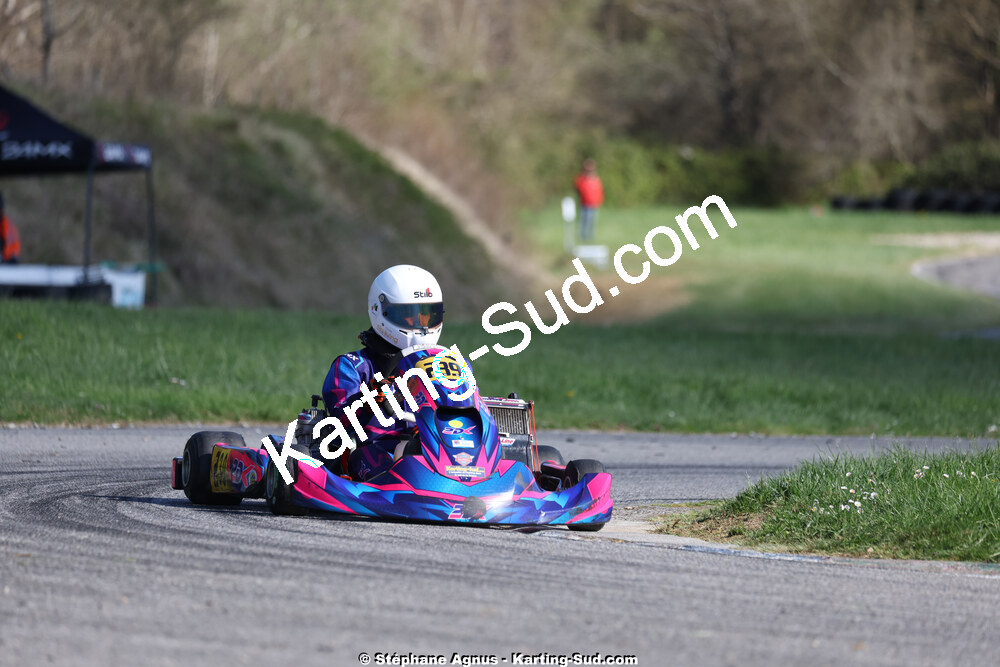 29 & 30/03/2025 : 2ème manche du Championnat du Sud au circuit d’Aigues-Vives (photos Stéphane Agnus) 2025 — karting