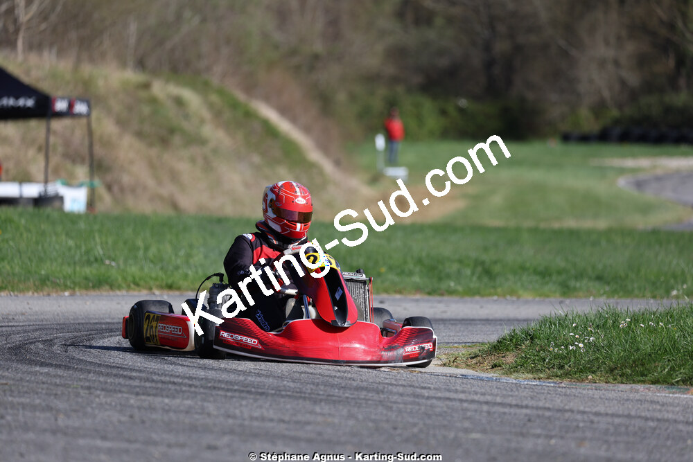 29 & 30/03/2025 : 2ème manche du Championnat du Sud au circuit d’Aigues-Vives (photos Stéphane Agnus) 2025 — karting