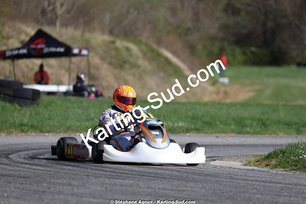 29 & 30/03/2025 : 2ème manche du Championnat du Sud au circuit d’Aigues-Vives (photos Stéphane Agnus) 2025 — karting