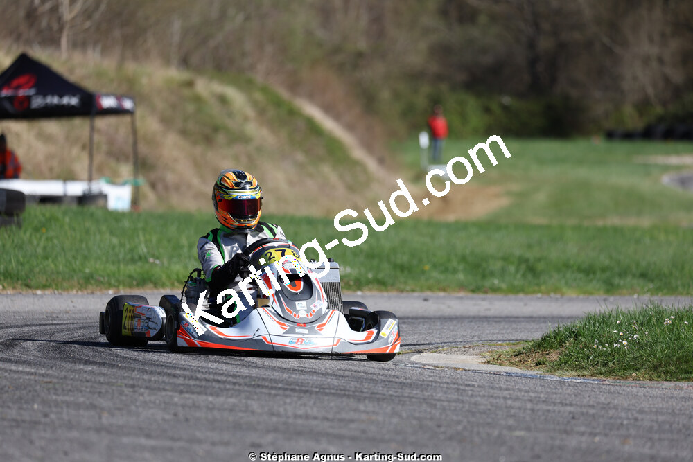29 & 30/03/2025 : 2ème manche du Championnat du Sud au circuit d’Aigues-Vives (photos Stéphane Agnus) 2025 — karting