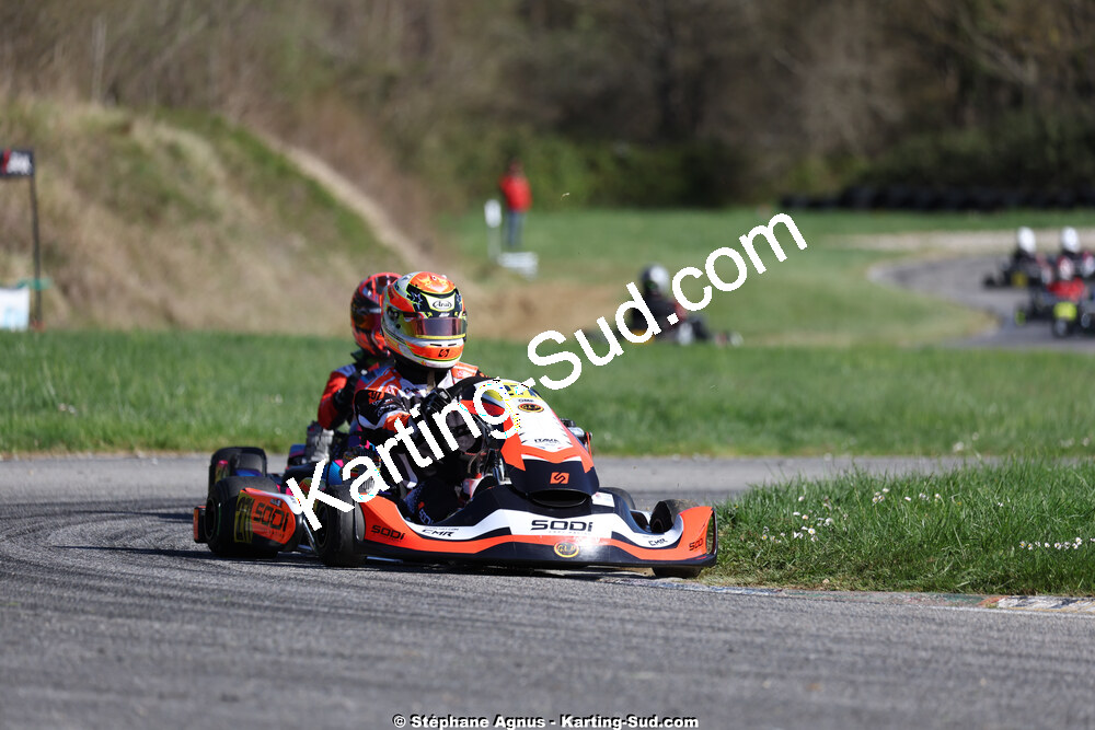 29 & 30/03/2025 : 2ème manche du Championnat du Sud au circuit d’Aigues-Vives (photos Stéphane Agnus) 2025 — karting