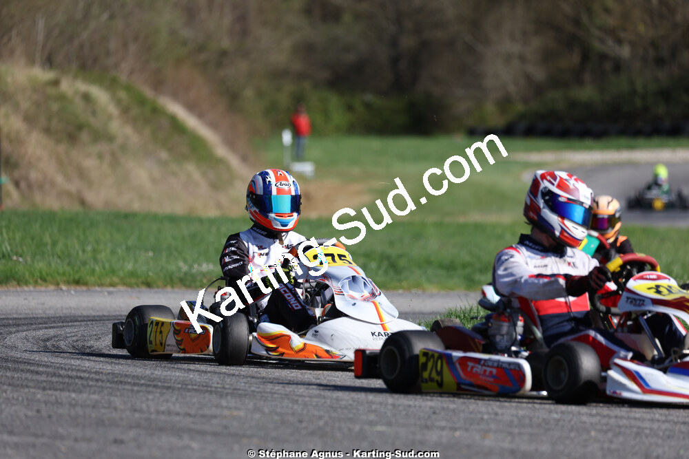 29 & 30/03/2025 : 2ème manche du Championnat du Sud au circuit d’Aigues-Vives (photos Stéphane Agnus) 2025 — karting
