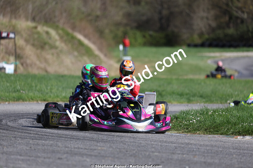 29 & 30/03/2025 : 2ème manche du Championnat du Sud au circuit d’Aigues-Vives (photos Stéphane Agnus) 2025 — karting