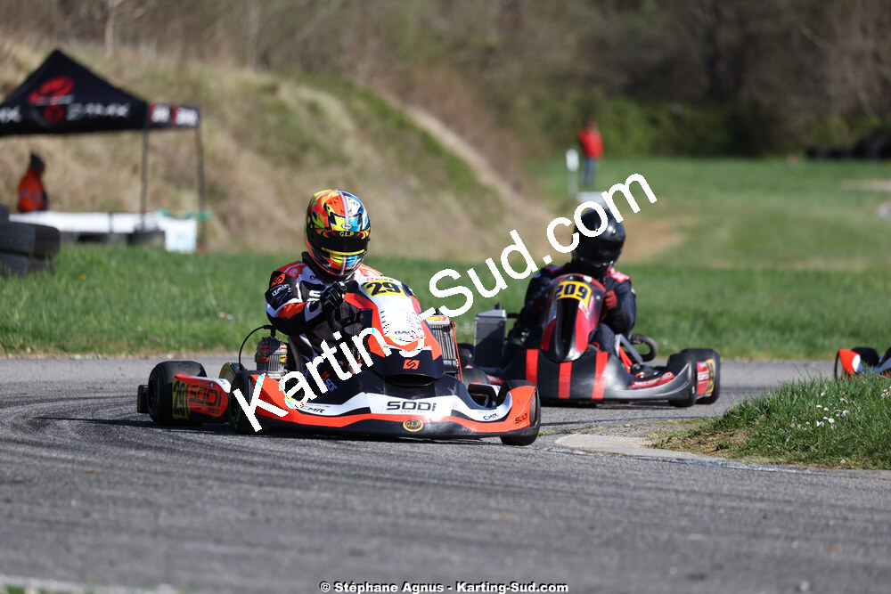 29 & 30/03/2025 : 2ème manche du Championnat du Sud au circuit d’Aigues-Vives (photos Stéphane Agnus) 2025 — karting