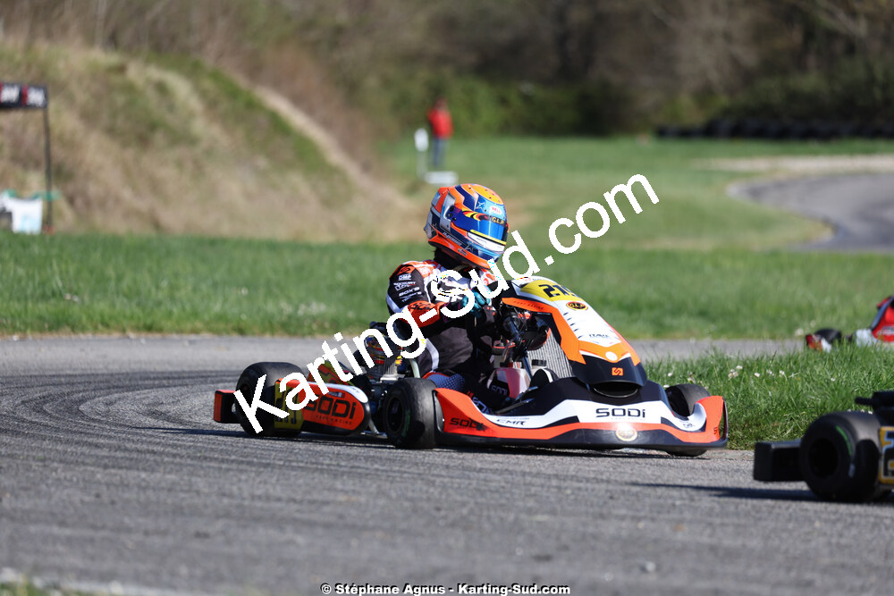 29 & 30/03/2025 : 2ème manche du Championnat du Sud au circuit d’Aigues-Vives (photos Stéphane Agnus) 2025 — karting
