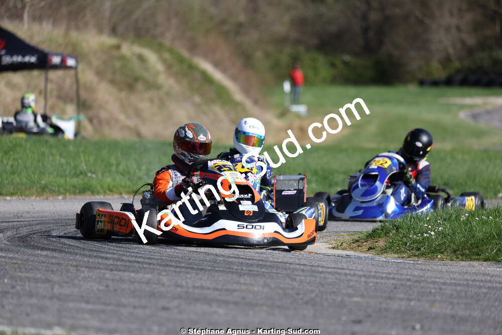 29 & 30/03/2025 : 2ème manche du Championnat du Sud au circuit d’Aigues-Vives (photos Stéphane Agnus) 2025 — karting