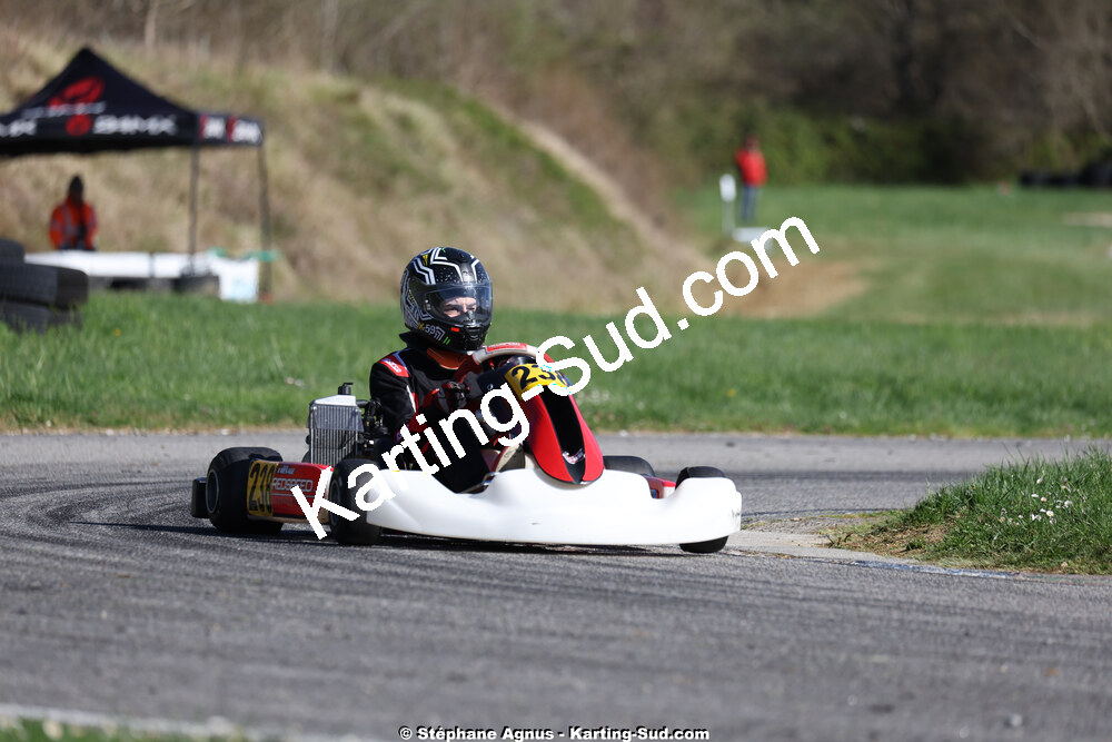 29 & 30/03/2025 : 2ème manche du Championnat du Sud au circuit d’Aigues-Vives (photos Stéphane Agnus) 2025 — karting