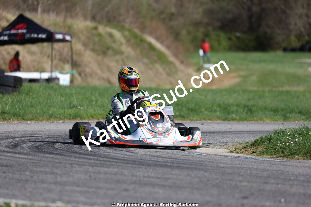 29 & 30/03/2025 : 2ème manche du Championnat du Sud au circuit d’Aigues-Vives (photos Stéphane Agnus) 2025 — karting