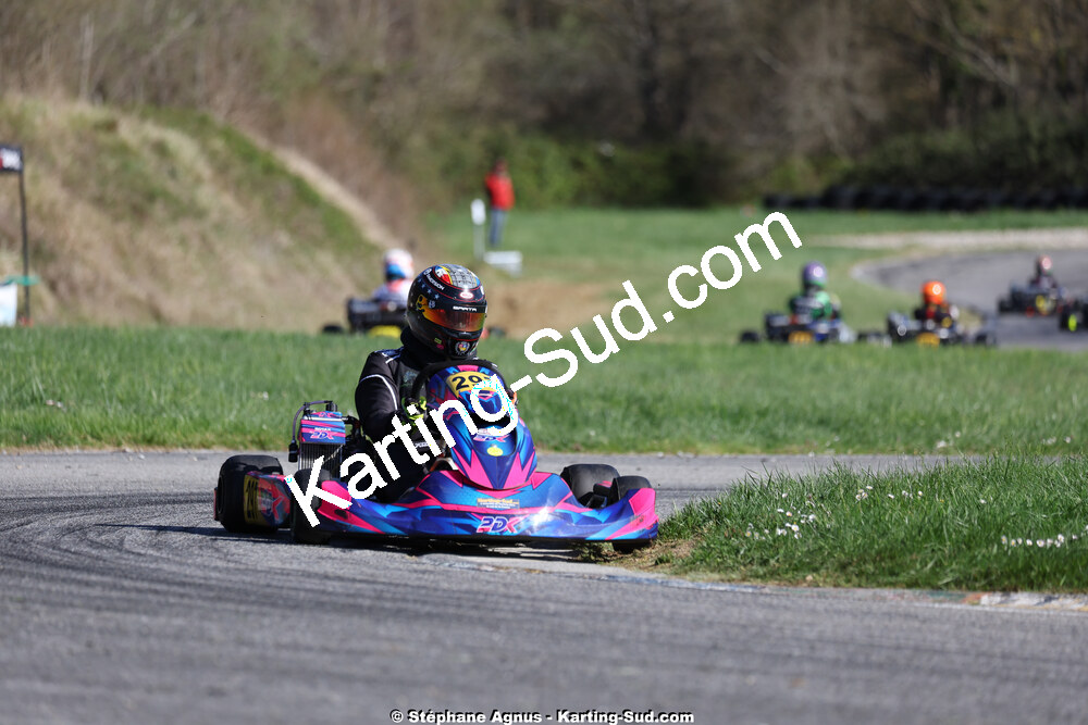 29 & 30/03/2025 : 2ème manche du Championnat du Sud au circuit d’Aigues-Vives (photos Stéphane Agnus) 2025 — karting