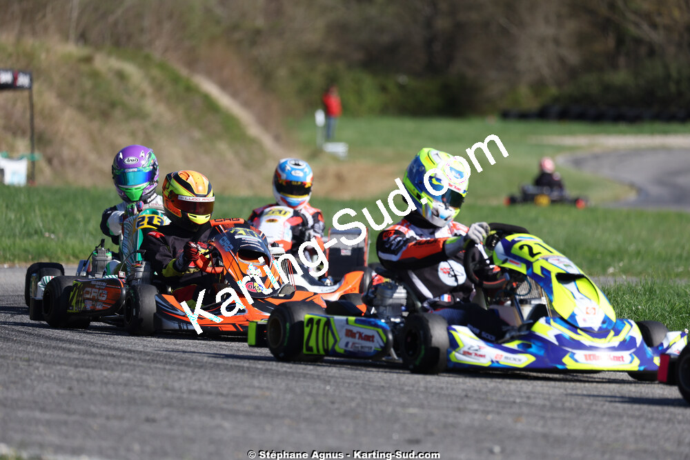 29 & 30/03/2025 : 2ème manche du Championnat du Sud au circuit d’Aigues-Vives (photos Stéphane Agnus) 2025 — karting