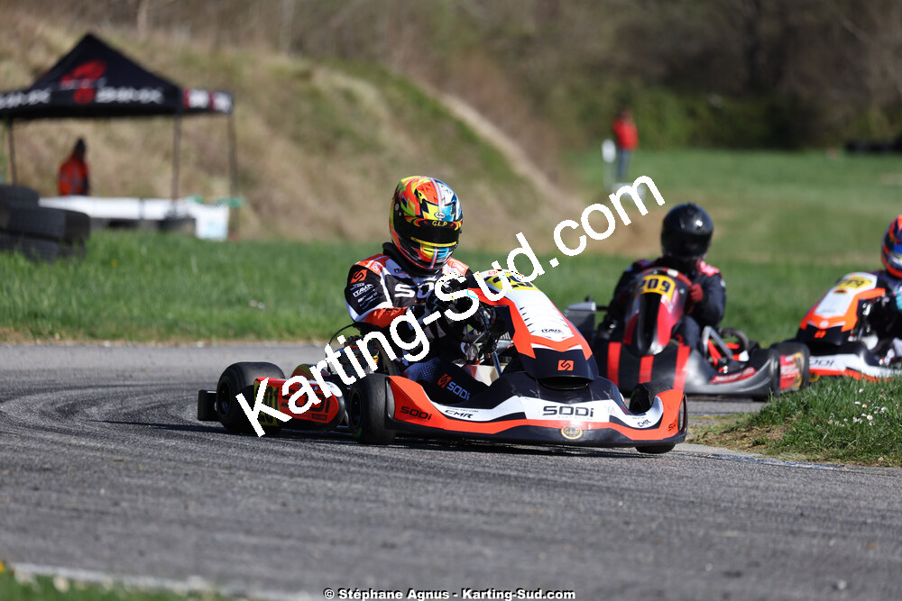 29 & 30/03/2025 : 2ème manche du Championnat du Sud au circuit d’Aigues-Vives (photos Stéphane Agnus) 2025 — karting