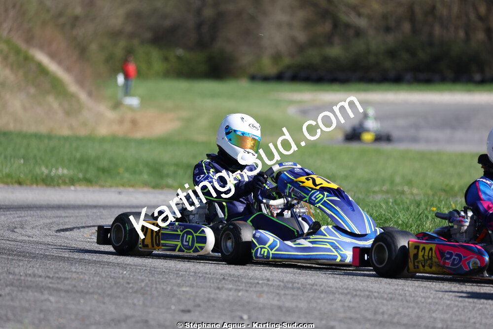 29 & 30/03/2025 : 2ème manche du Championnat du Sud au circuit d’Aigues-Vives (photos Stéphane Agnus) 2025 — karting