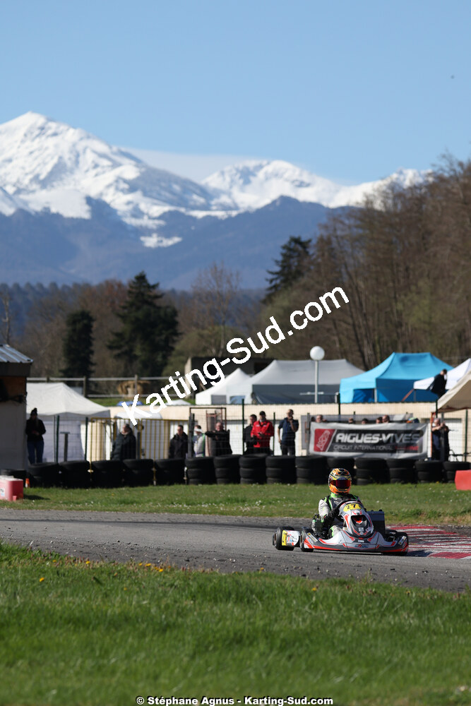 29 & 30/03/2025 : 2ème manche du Championnat du Sud au circuit d’Aigues-Vives (photos Stéphane Agnus) 2025 — karting