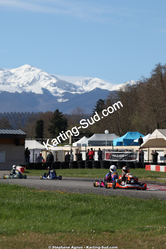 29 & 30/03/2025 : 2ème manche du Championnat du Sud au circuit d’Aigues-Vives (photos Stéphane Agnus) 2025 — karting