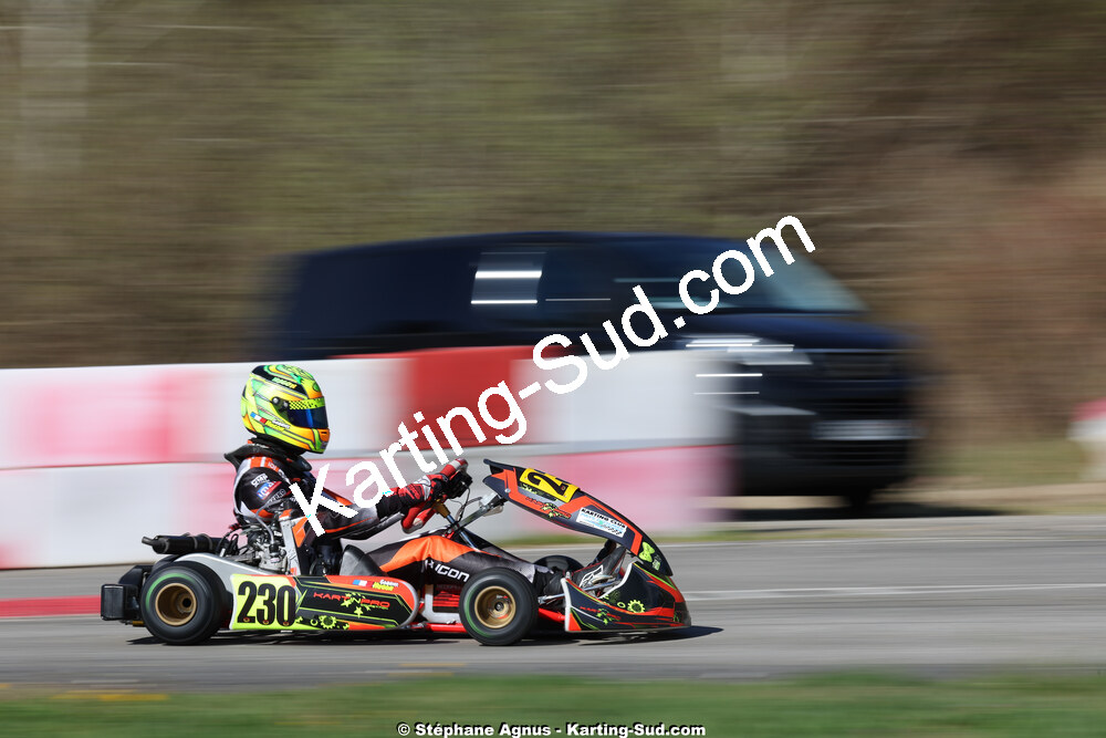 29 & 30/03/2025 : 2ème manche du Championnat du Sud au circuit d’Aigues-Vives (photos Stéphane Agnus) 2025 — karting
