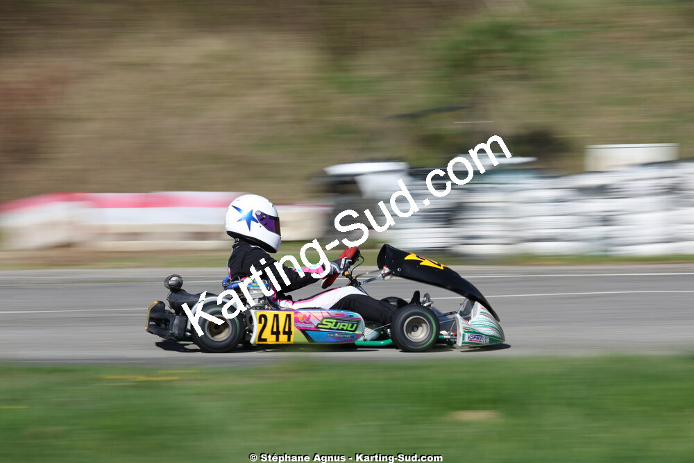 29 & 30/03/2025 : 2ème manche du Championnat du Sud au circuit d’Aigues-Vives (photos Stéphane Agnus) 2025 — karting