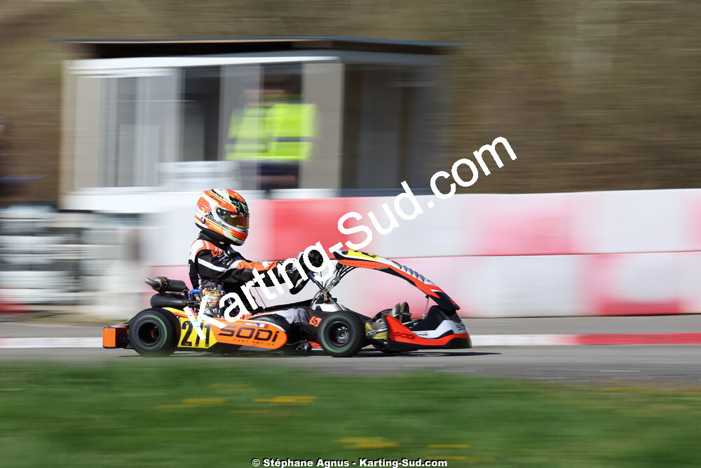 29 & 30/03/2025 : 2ème manche du Championnat du Sud au circuit d’Aigues-Vives (photos Stéphane Agnus) 2025 — karting