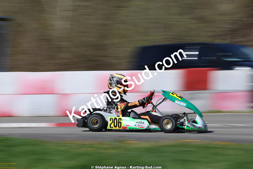29 & 30/03/2025 : 2ème manche du Championnat du Sud au circuit d’Aigues-Vives (photos Stéphane Agnus) 2025 — karting