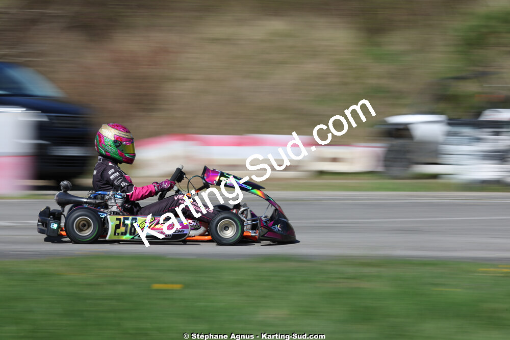29 & 30/03/2025 : 2ème manche du Championnat du Sud au circuit d’Aigues-Vives (photos Stéphane Agnus) 2025 — karting