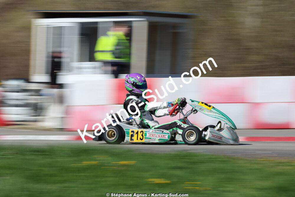 29 & 30/03/2025 : 2ème manche du Championnat du Sud au circuit d’Aigues-Vives (photos Stéphane Agnus) 2025 — karting