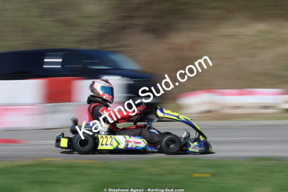 29 & 30/03/2025 : 2ème manche du Championnat du Sud au circuit d’Aigues-Vives (photos Stéphane Agnus) 2025 — karting