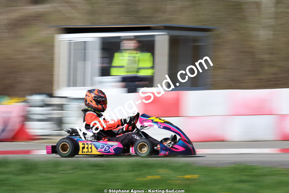 29 & 30/03/2025 : 2ème manche du Championnat du Sud au circuit d’Aigues-Vives (photos Stéphane Agnus) 2025 — karting