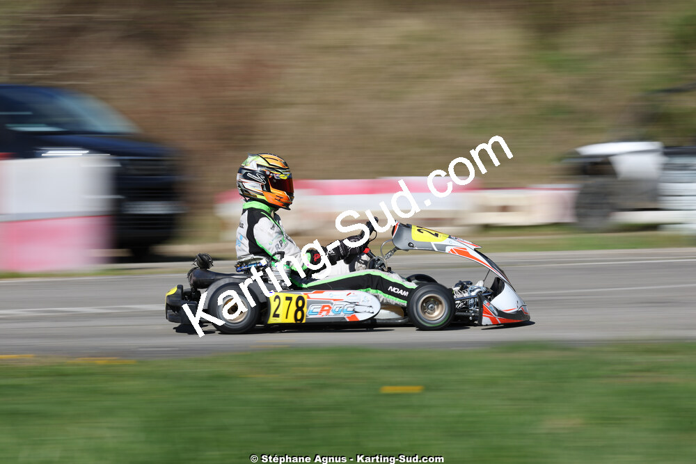 29 & 30/03/2025 : 2ème manche du Championnat du Sud au circuit d’Aigues-Vives (photos Stéphane Agnus) 2025 — karting
