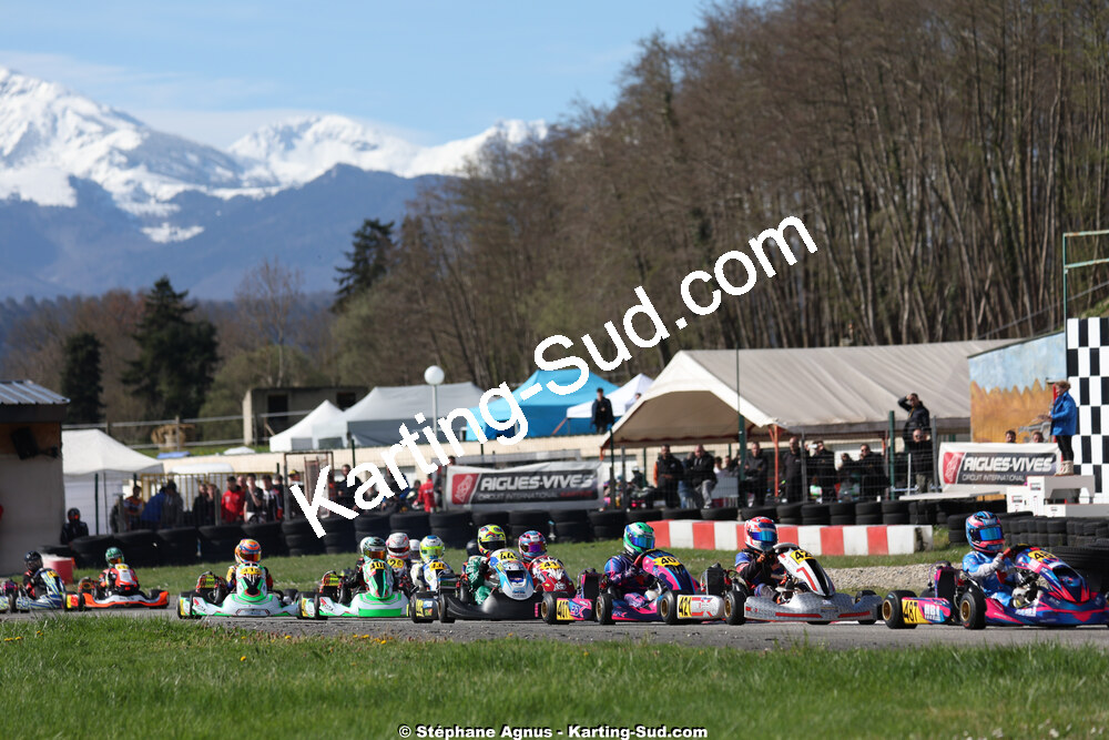 29 & 30/03/2025 : 2ème manche du Championnat du Sud au circuit d’Aigues-Vives (photos Stéphane Agnus) 2025 — karting