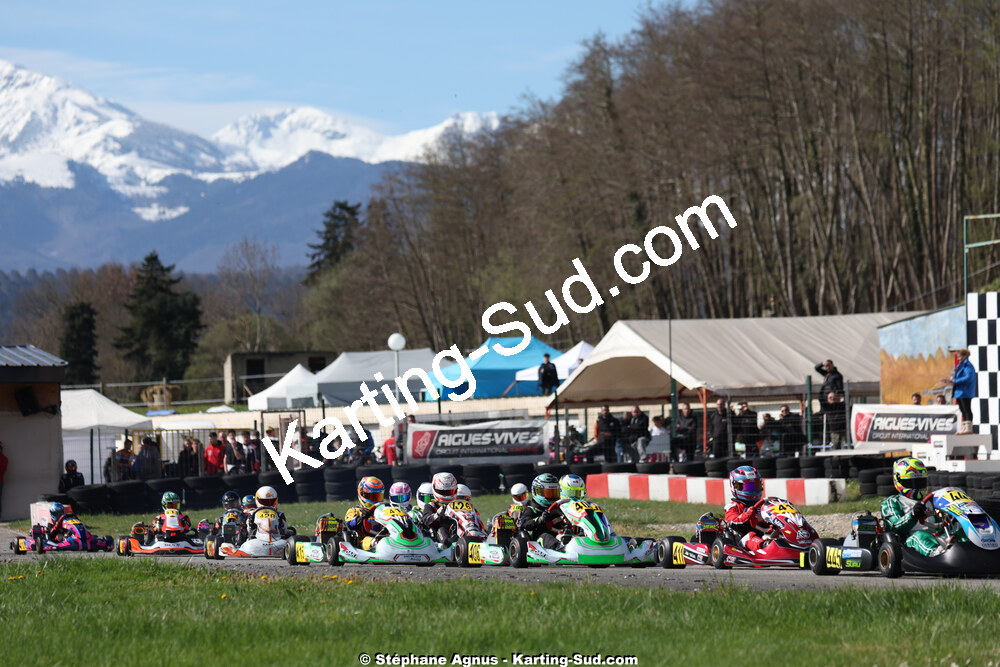 29 & 30/03/2025 : 2ème manche du Championnat du Sud au circuit d’Aigues-Vives (photos Stéphane Agnus) 2025 — karting
