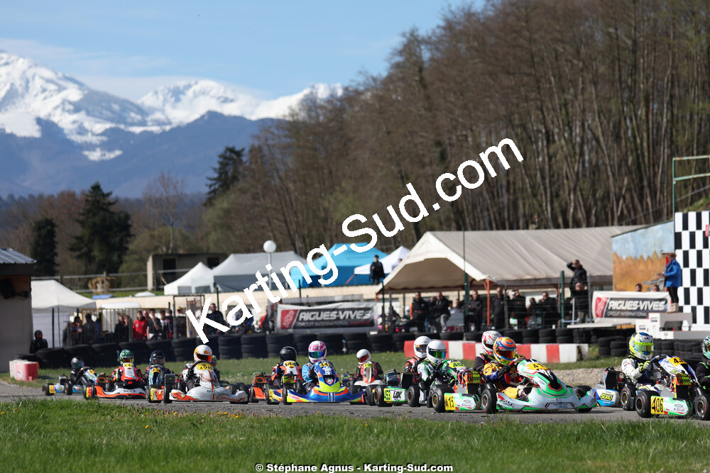 29 & 30/03/2025 : 2ème manche du Championnat du Sud au circuit d’Aigues-Vives (photos Stéphane Agnus) 2025 — karting