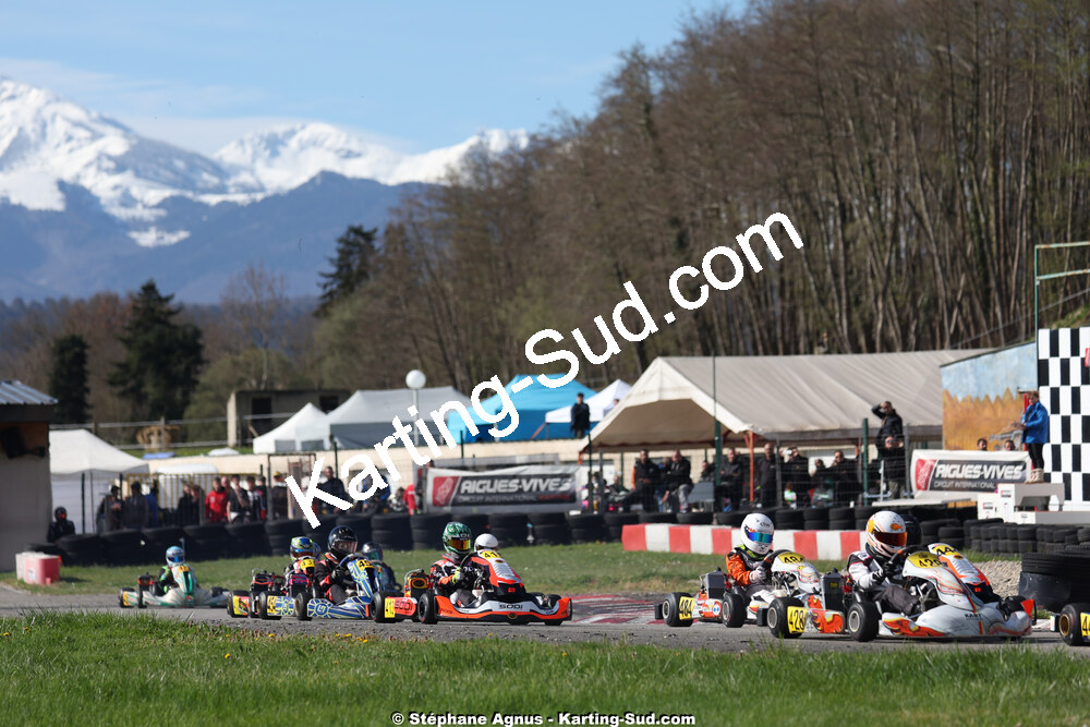 29 & 30/03/2025 : 2ème manche du Championnat du Sud au circuit d’Aigues-Vives (photos Stéphane Agnus) 2025 — karting